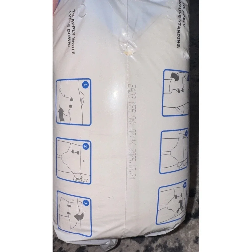McKesson Super Briefs Adult disposable Moderate underwear  X-Large 15 Count